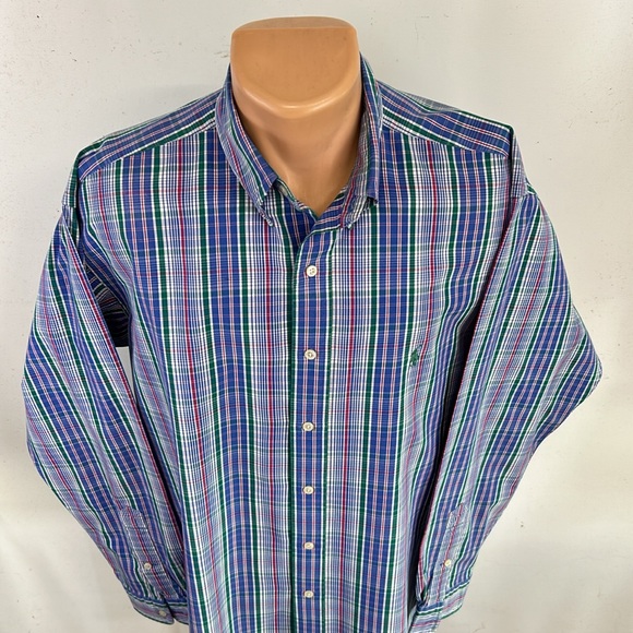Ralph Lauren long sleeve button down collar shirt.  L - Picture 3 of 7